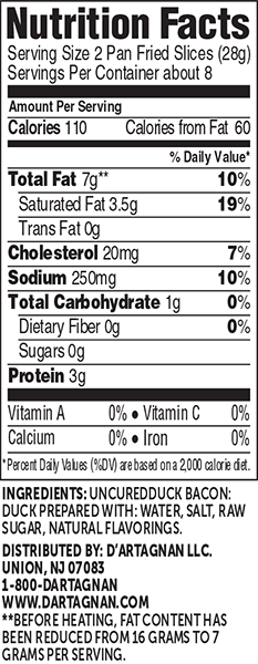 Nutritional Information