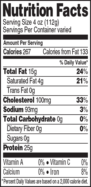 Nutritional Information