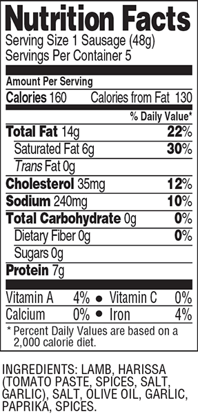 Nutritional Information