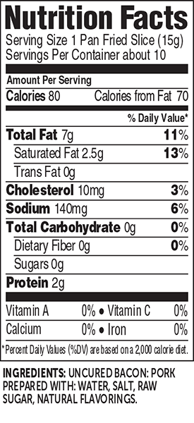 Nutritional Information