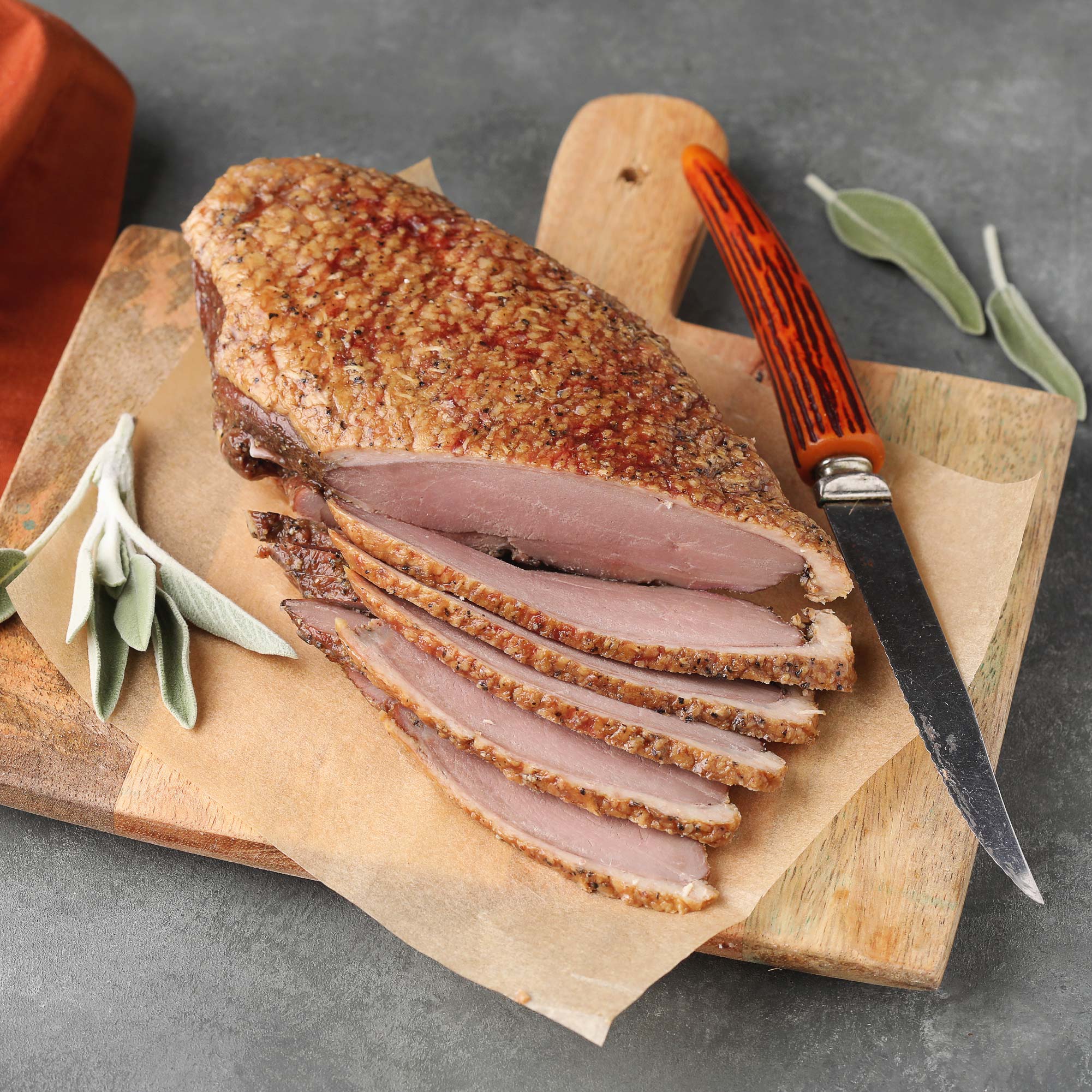 Hickory Smoked Duck Breast | Shop D'Artagnan