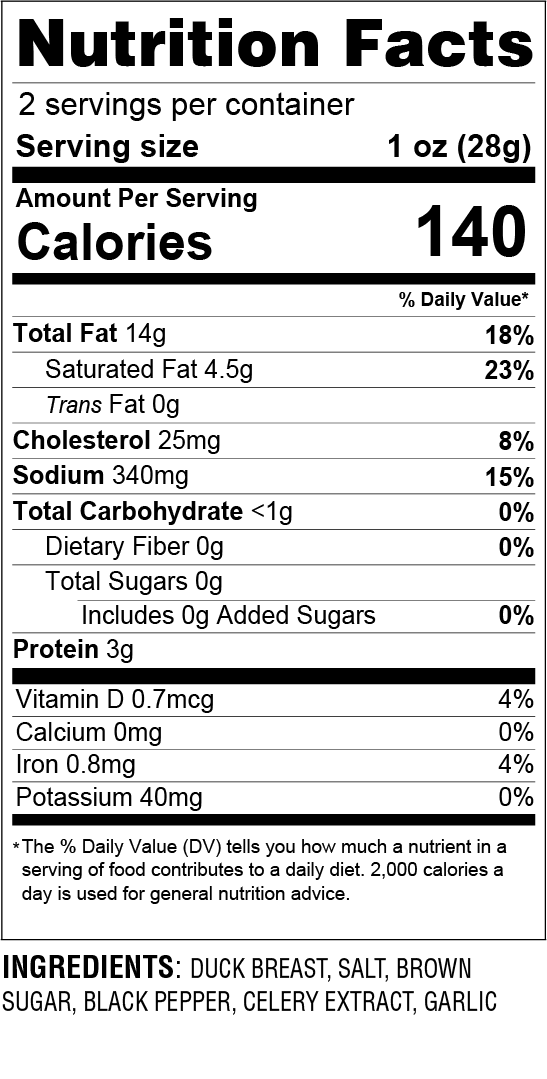 Nutritional Information