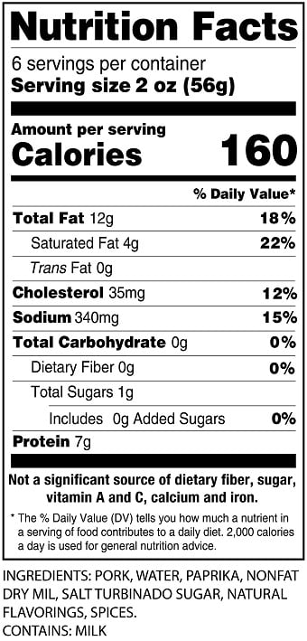 Nutritional Information