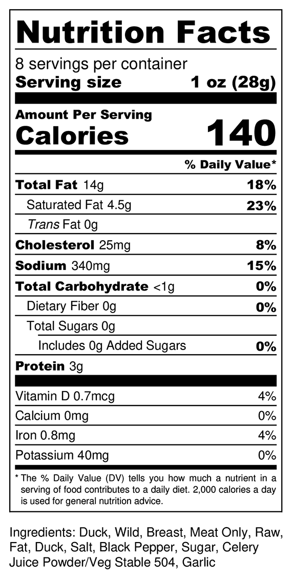 Nutritional Information