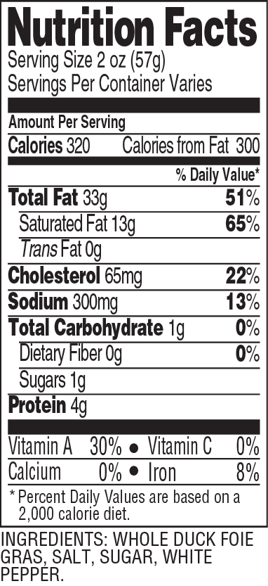 Nutritional Information