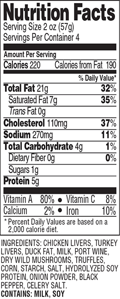 Nutritional Information