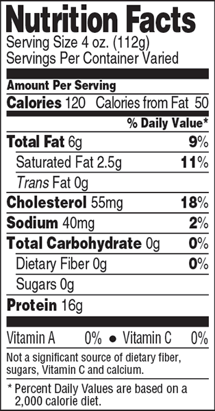 Nutritional Information