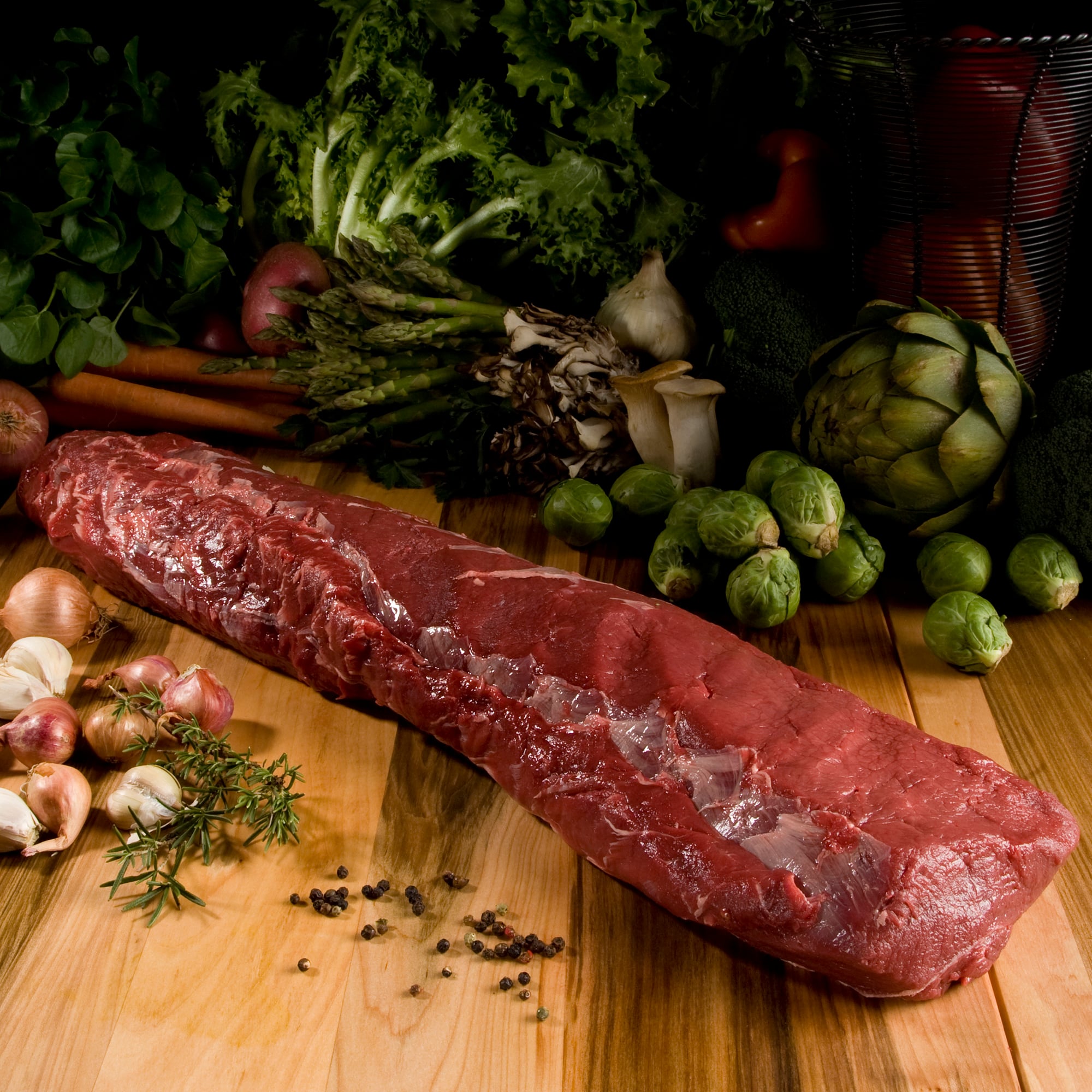 Venison Loin, Boneless: Frozen / 4.5-4.75 lbs avg. each by D'Artagnan