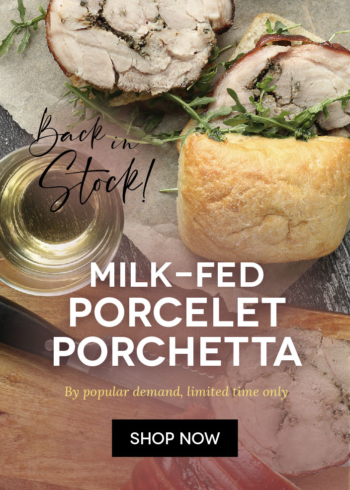 Porcelet Porchetta