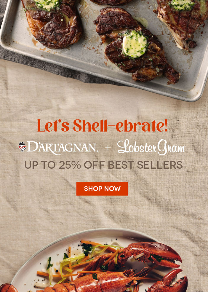 Up to 25% OFF D'Artagnan and Lobster Gram Best Sellers